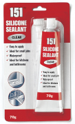151 Silicone Sealant Clear 70g