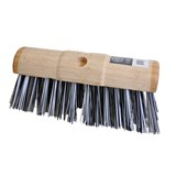 Hill Brush Stiff Black & White PVC Brooms