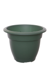 Whitefurze Round Green Bell Planters