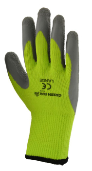 Green Jem Hi-Vis Winter Work Gloves