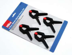 Hilka 4pc 90mm Plastic Spring Clamps