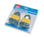 Hilka 40mm 2pc Weatherproof Padlocks