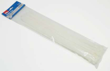 Hilka 50pc White Cable Ties 400mm x 7.2mm