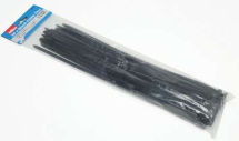 Hilka 50pc Black Cable Ties 400mm x 7.2mm Hilka 50pc Black Cable Ties 400mm x 7.2mm