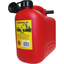 Hilka 5 Litre Red Fuel Can