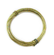 No.1 Brass Picture Wire 0.8mm x 3.5M 13lb / 6Kg