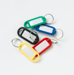 Key Tags 8pc Plastic Assorted