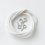 Curtain Wire 120cm Hks & Eyes